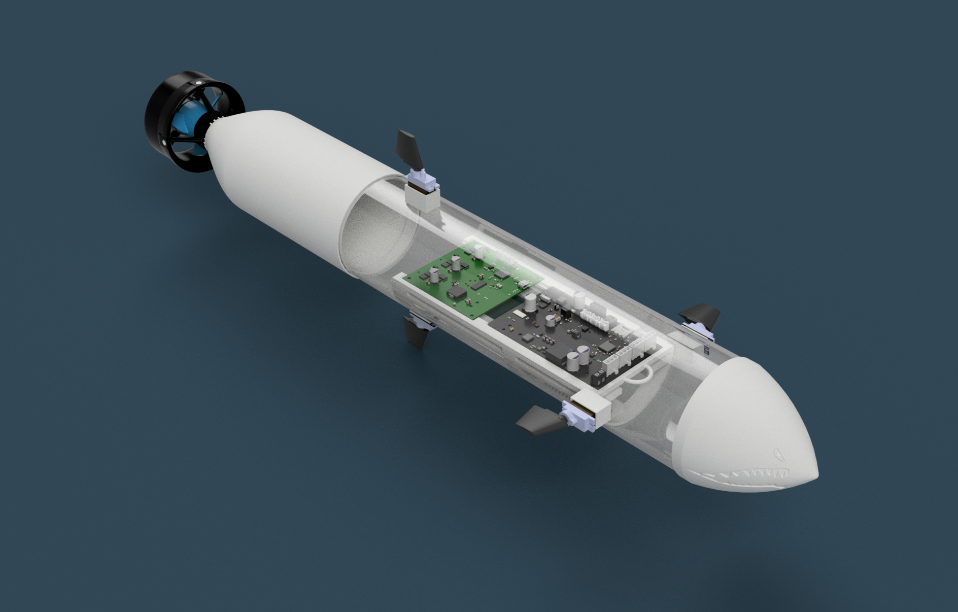 UV tray system fit in body tube