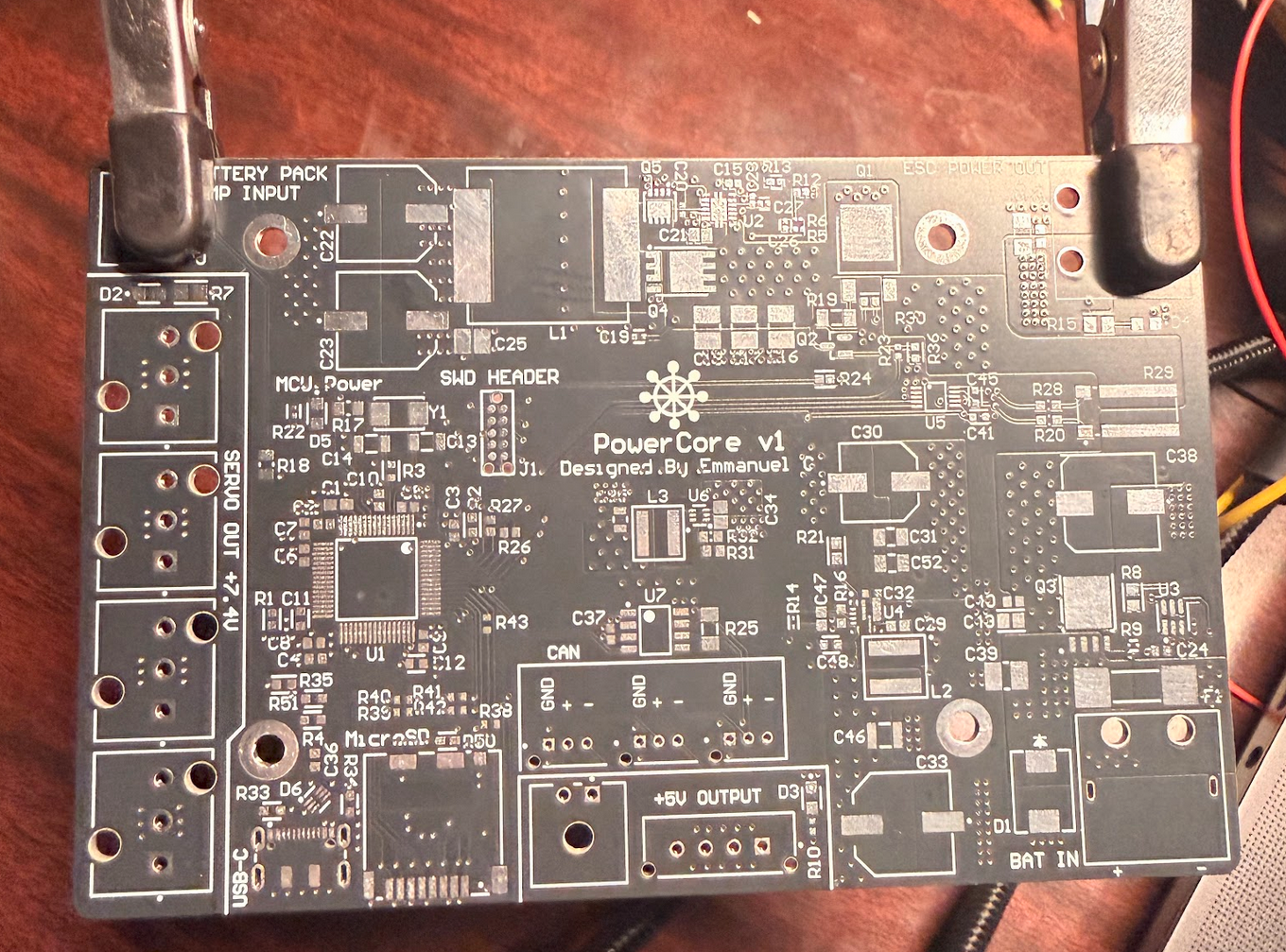 UV bare PCB before assembly