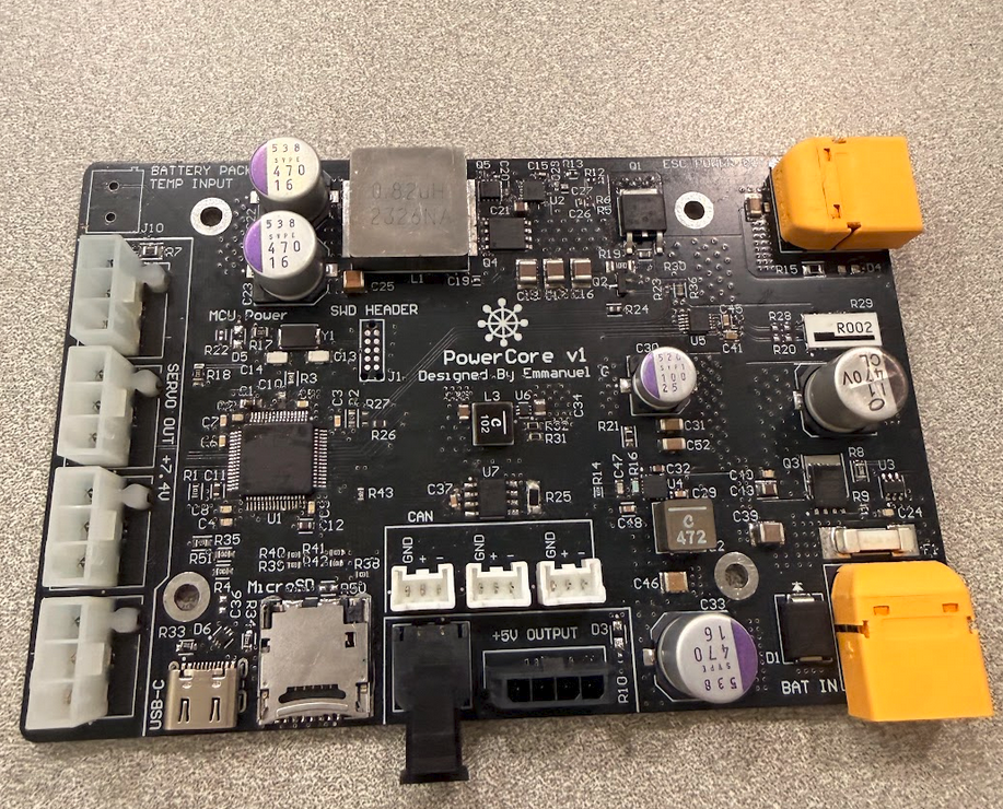 UV Power and Control PCB title image
