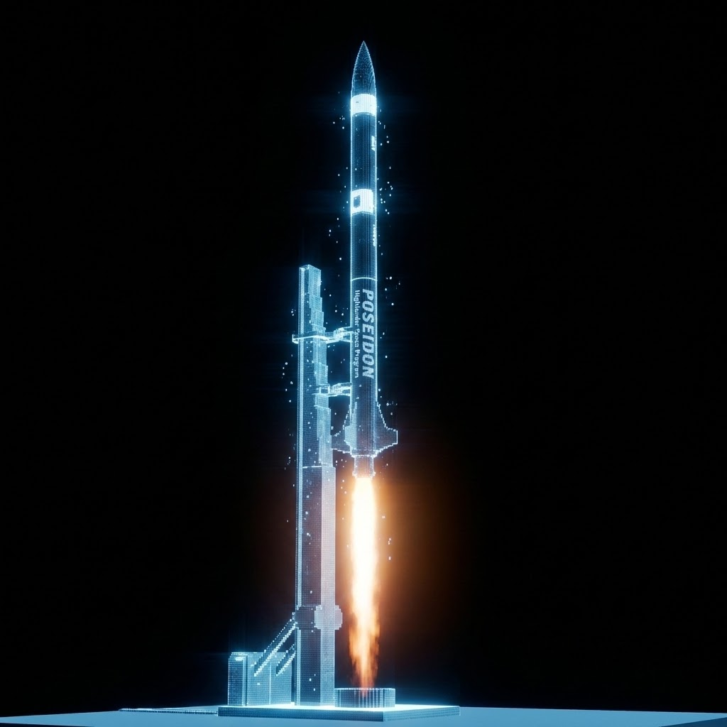 Project Poseidon rocket hero visual