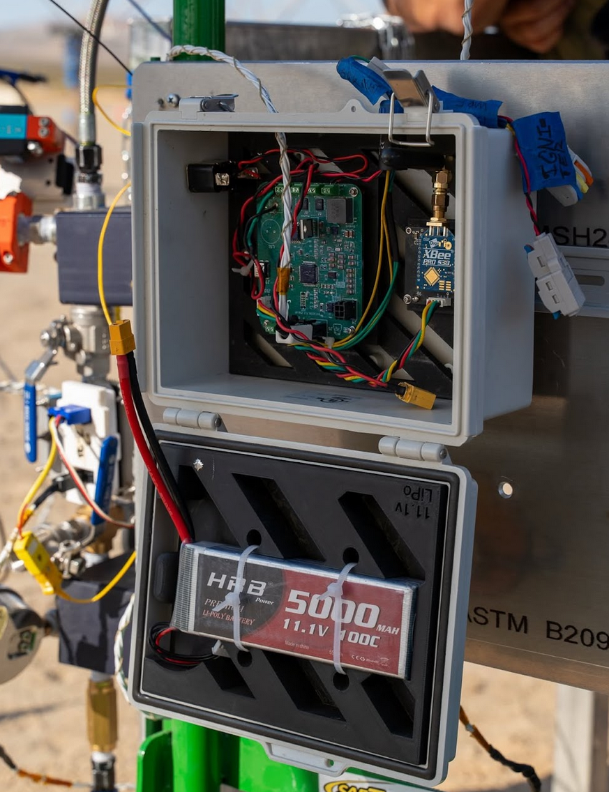 Launch day pad setup