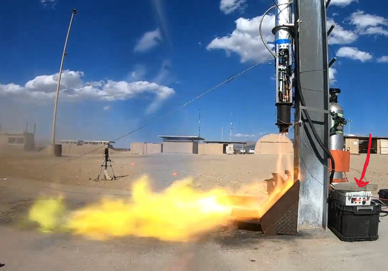 Successful static fire test with pad controller