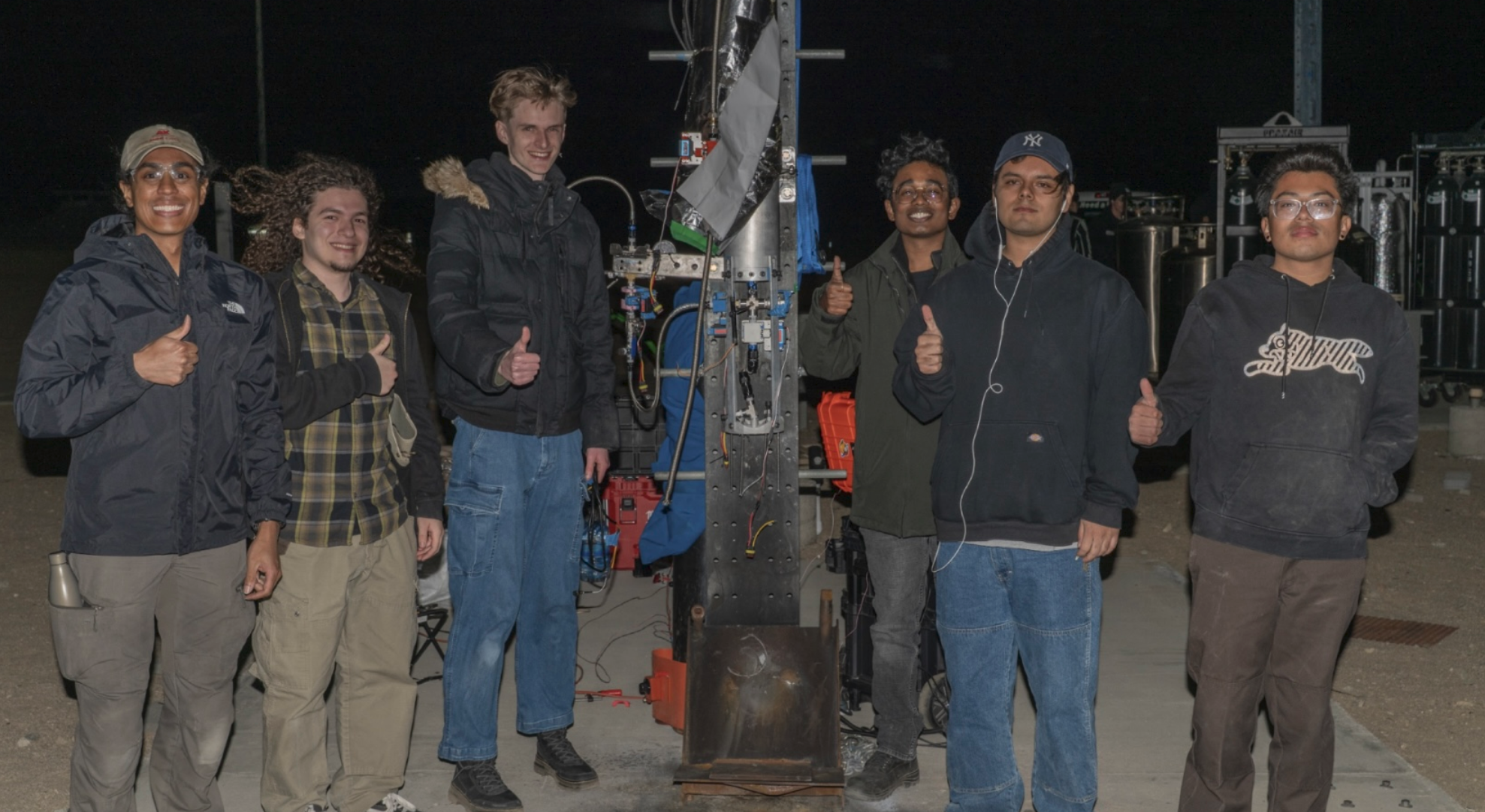 Emmanuel during engineering activity