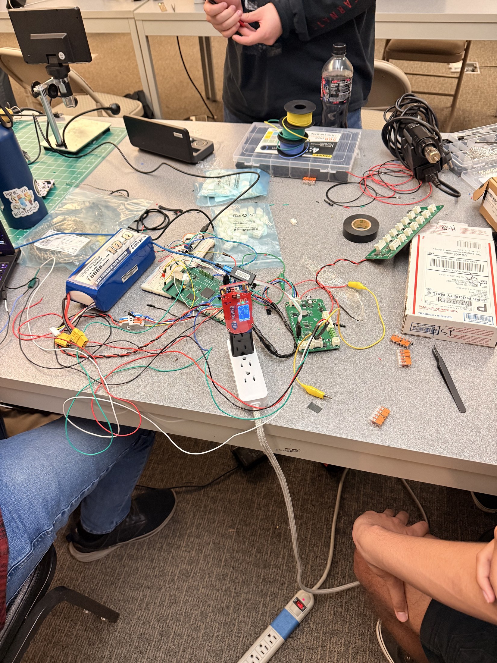Spark Igniter board testing bench setup